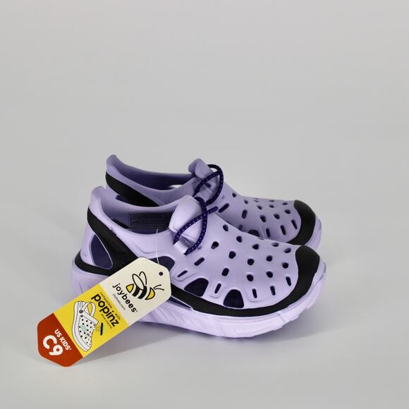 Joybees Trekking Slip On Shoe Girls Size C9 in Pastel Lilac NEW - Picture 4 of 8